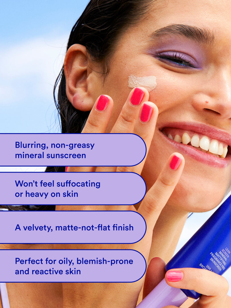 Lean Screen SPF 50+ Mattifying Zinc SKINSCREEN™ 75ml