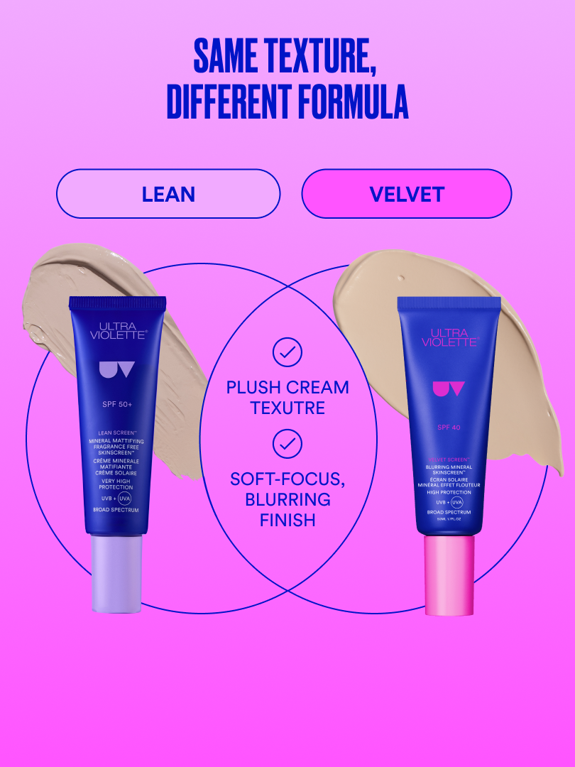 SPF 40 Velvet Screen Blurring Mineral SKINSCREEN 50ml