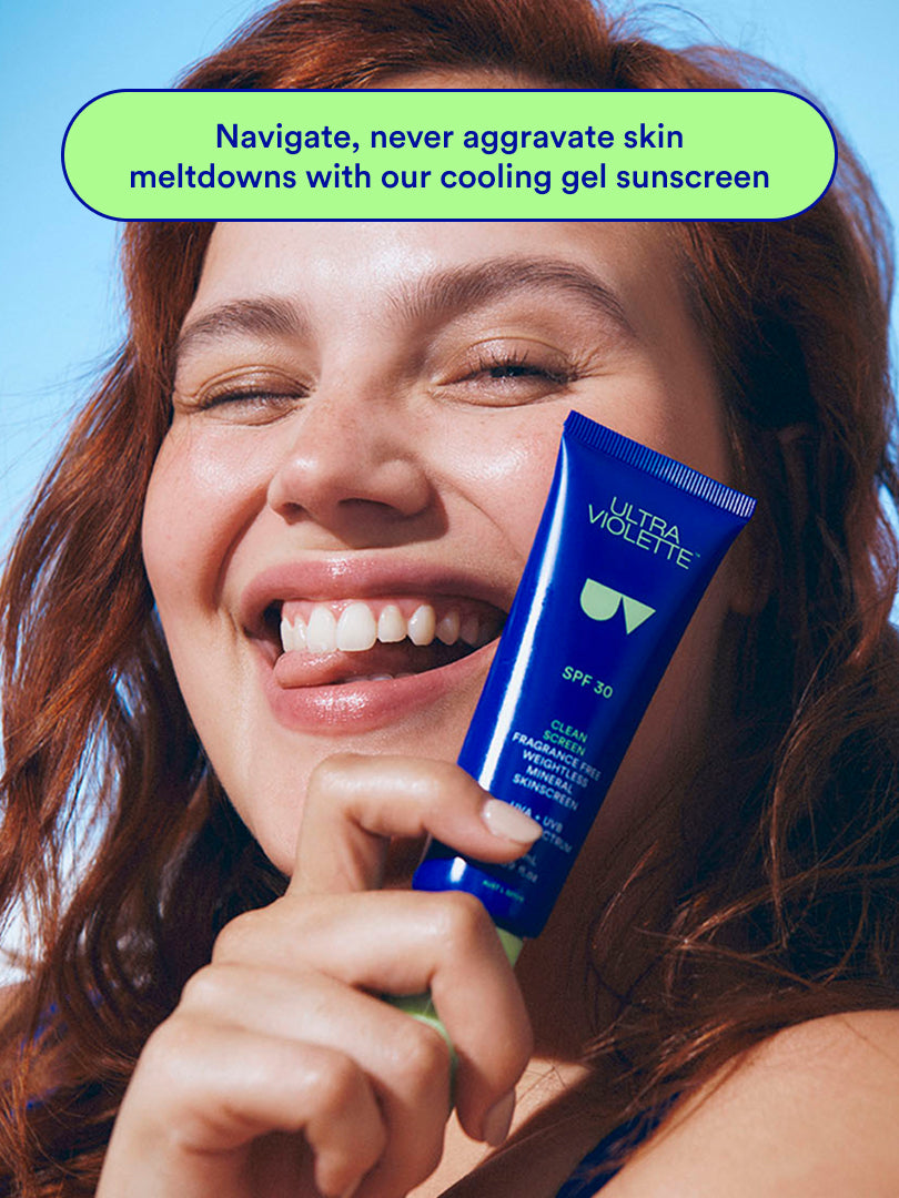 Clean Screen SPF 30 Fragrance Free Gel SKINSCREEN™ 75ml