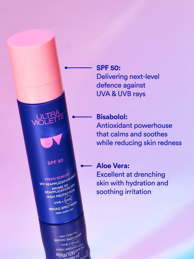 Preen Screen™ SPF 50 Reapplication Mist 75ml