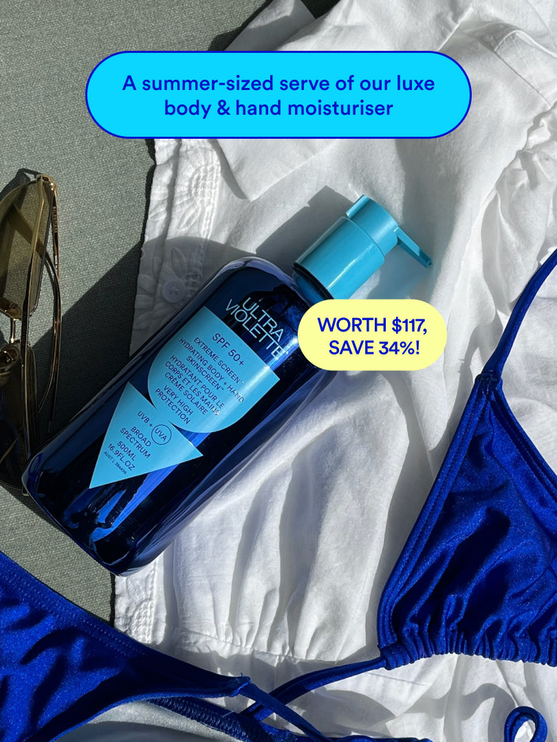 Bod Brigade Extreme Screen SPF 50+ Hydrating Body + Hand SKINSCREEN™