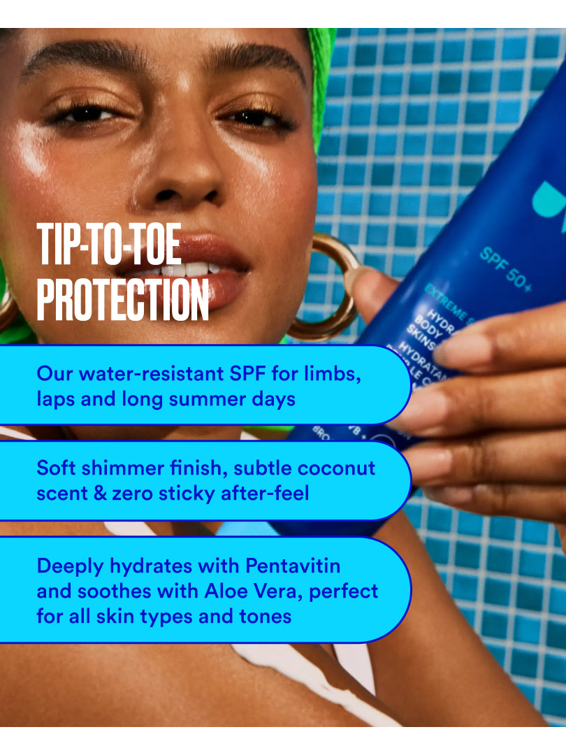 Bod Brigade Extreme Screen SPF 50+ Hydrating Body + Hand SKINSCREEN™
