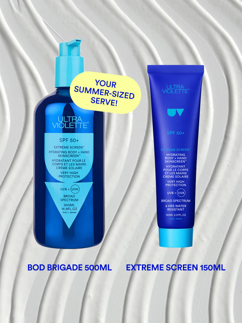 Bod Brigade Extreme Screen SPF 50+ Hydrating Body + Hand SKINSCREEN™
