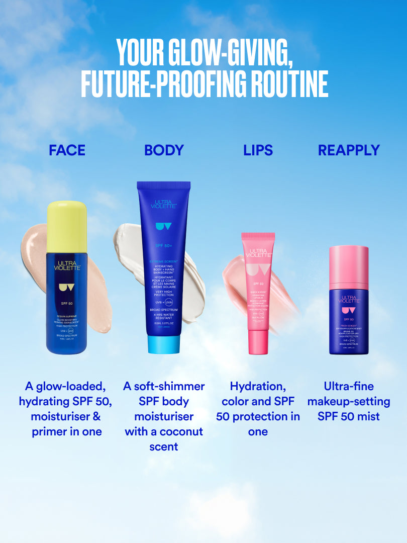 SPF 50 Sequin Supreme Glow-Boosting Facial SKINSCREEN™ 50ml