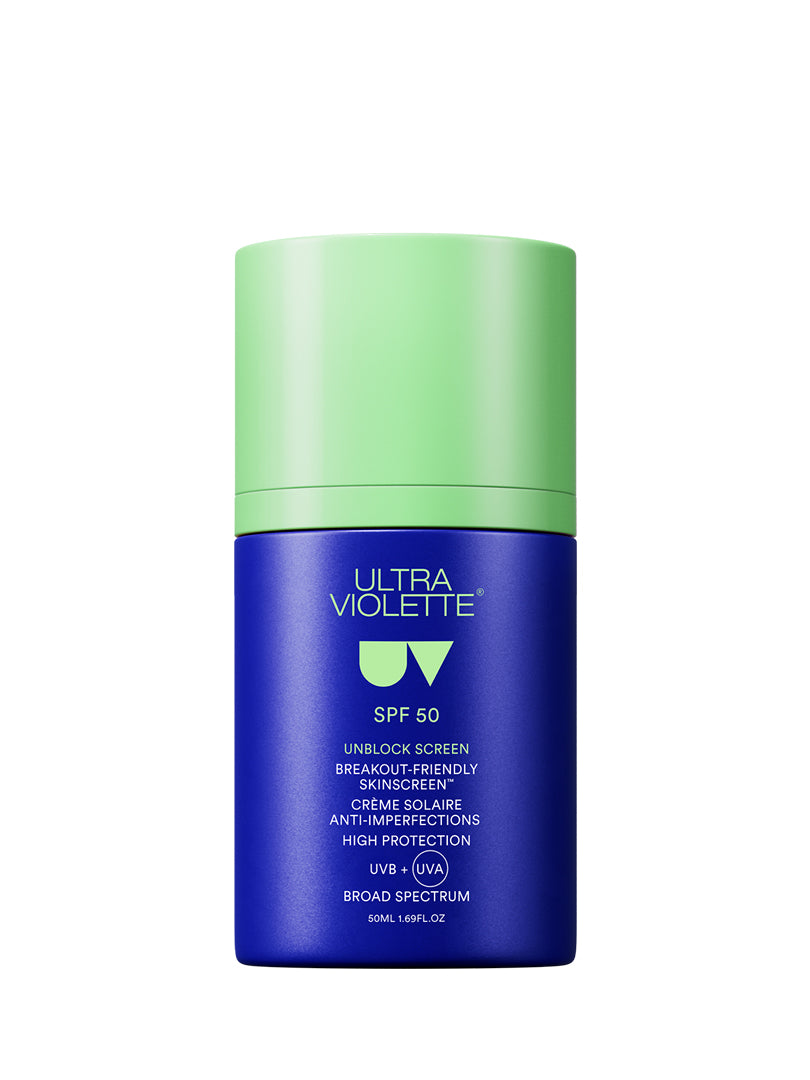 SPF 50 Unblock Screen Breakout Friendly SKINSCREEN™ 50ml
