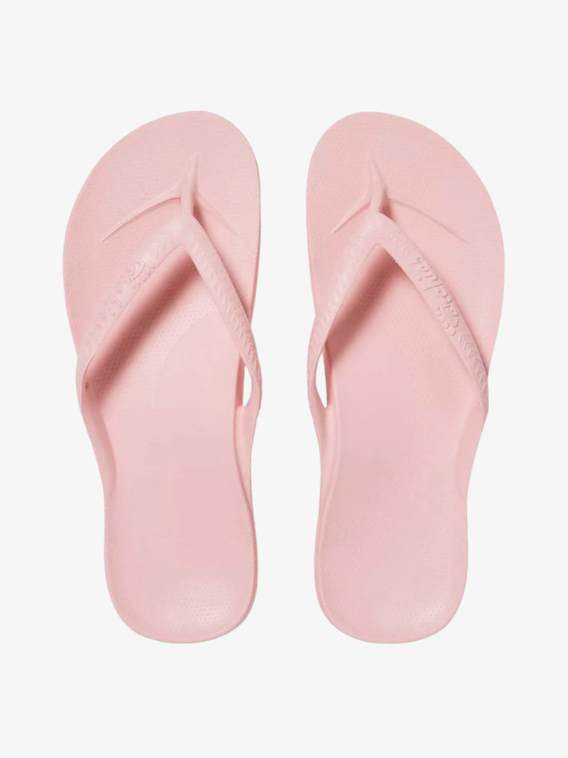 Archies Arch Support Flip Flops - Pink